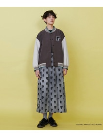 【FRAPBOIS】OSAMU GOODS レタードジャケット 詳細画像 チャコールグレー 15