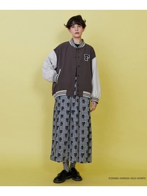 【FRAPBOIS】OSAMU GOODS レタードジャケット 詳細画像 チャコールグレー 17