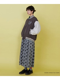 【FRAPBOIS】OSAMU GOODS レタードジャケット 詳細画像 チャコールグレー 18