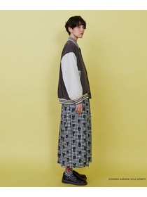 【FRAPBOIS】OSAMU GOODS レタードジャケット 詳細画像 チャコールグレー 20