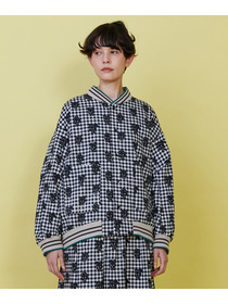 【FRAPBOIS】OSAMU GOODS レタードジャケット 詳細画像 チャコールグレー 23