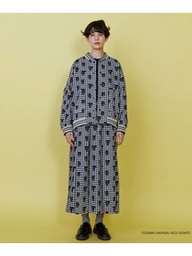 【FRAPBOIS】OSAMU GOODS レタードジャケット 詳細画像 チャコールグレー 25