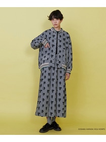 【FRAPBOIS】OSAMU GOODS レタードジャケット 詳細画像 チャコールグレー 26