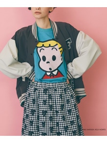 【FRAPBOIS】OSAMU GOODS レタードジャケット 詳細画像 チャコールグレー 3