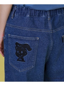 【FRAPBOIS】OSAMU GOODS デニムパンツ 詳細画像 ネイビー 12