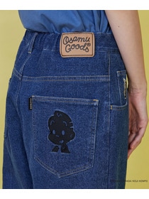 【FRAPBOIS】OSAMU GOODS デニムパンツ 詳細画像 ネイビー 13