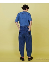 【FRAPBOIS】OSAMU GOODS デニムパンツ 詳細画像 ネイビー 21