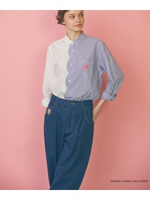 【FRAPBOIS】OSAMU GOODS デニムパンツ 詳細画像 ネイビー 3