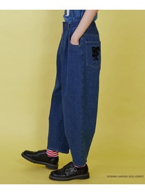 【FRAPBOIS】OSAMU GOODS デニムパンツ 詳細画像 ネイビー 9