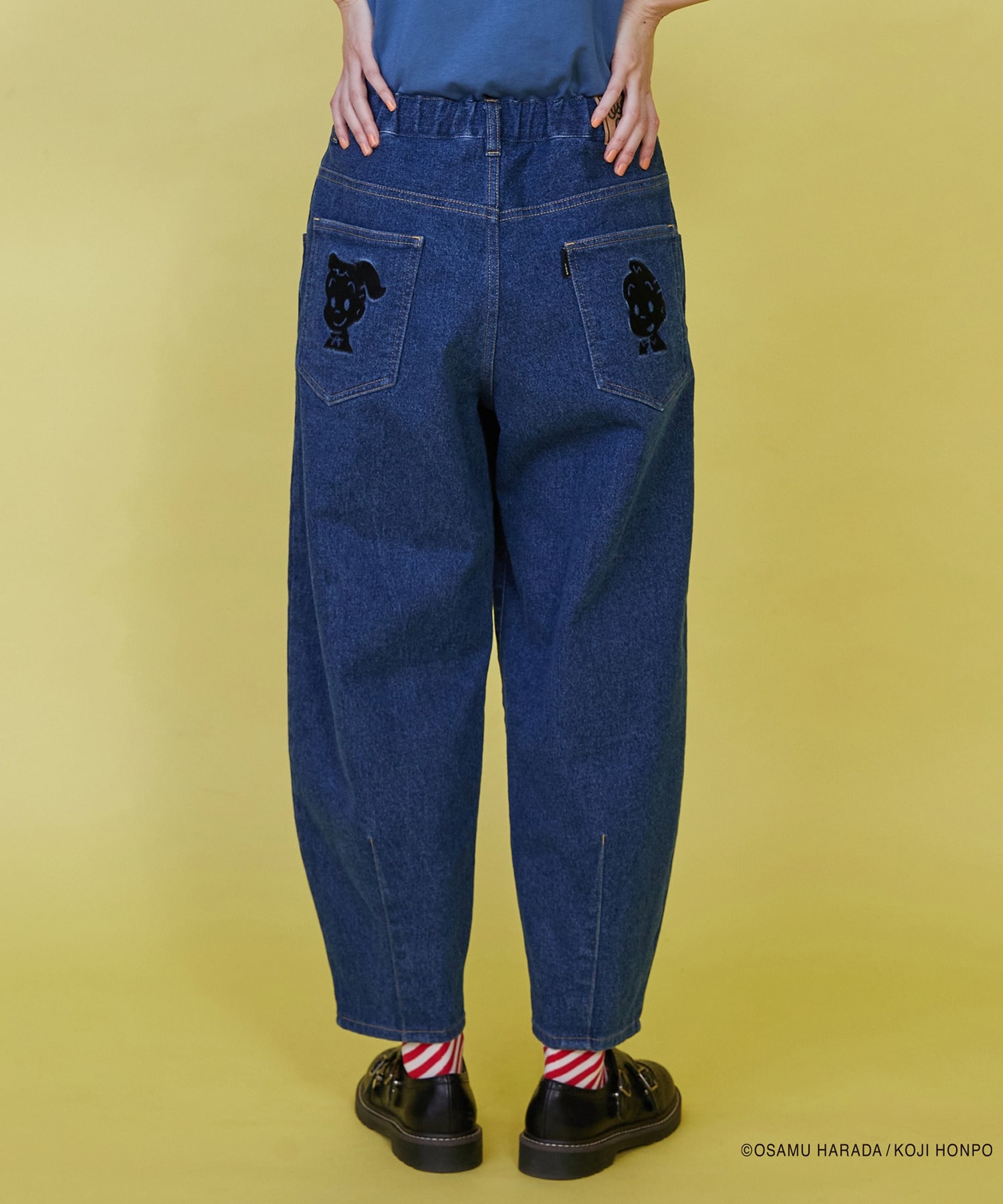 【FRAPBOIS】OSAMU GOODS デニムパンツ 詳細画像 ネイビー 10