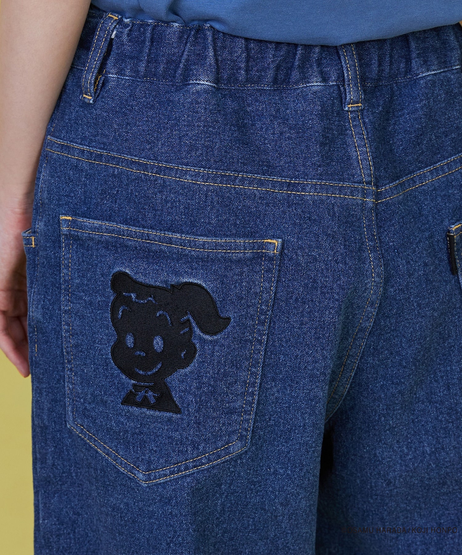 【FRAPBOIS】OSAMU GOODS デニムパンツ 詳細画像 ネイビー 12