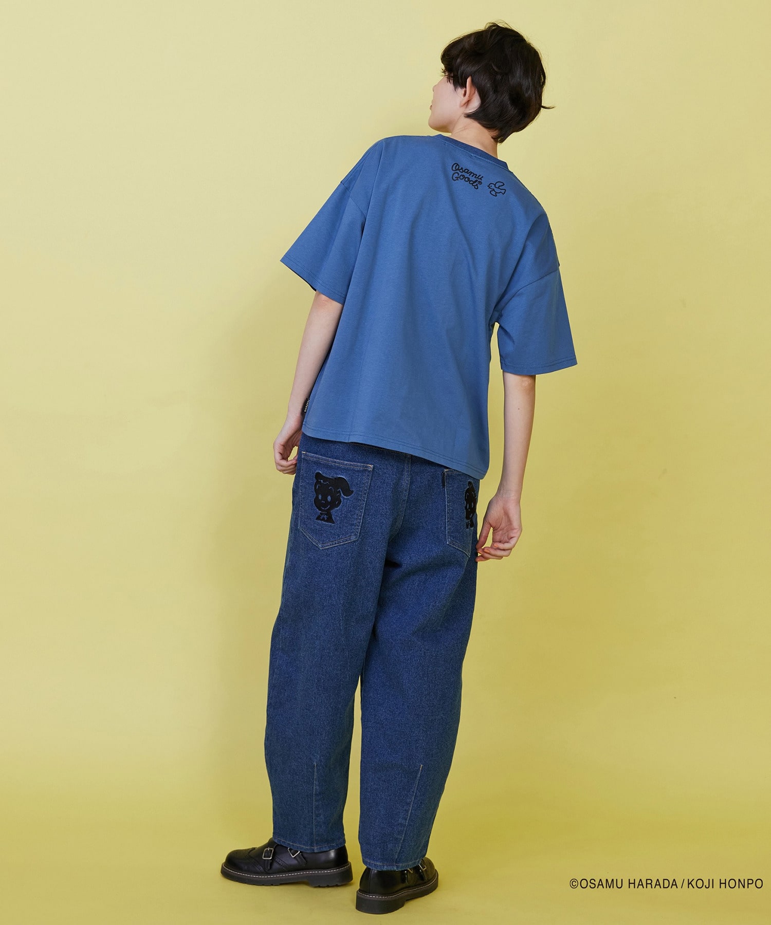 【FRAPBOIS】OSAMU GOODS デニムパンツ 詳細画像 ネイビー 17