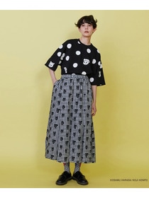 【FRAPBOIS】OSAMU GOODS ギンガムスカート 詳細画像 ブラック 12