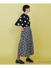 【FRAPBOIS】OSAMU GOODS ギンガムスカート 詳細画像 ブラック 14