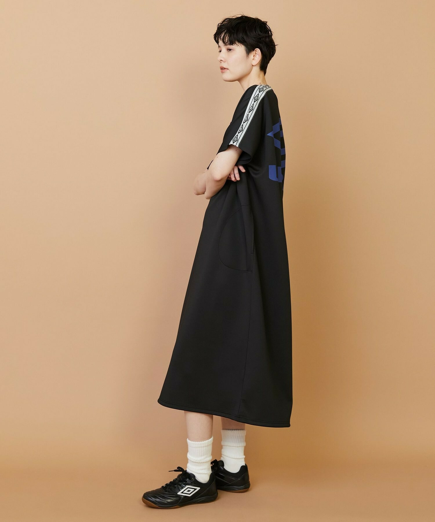 【FRAPBOIS】UMBRO ONE-PIECE 詳細画像 ブラック 10