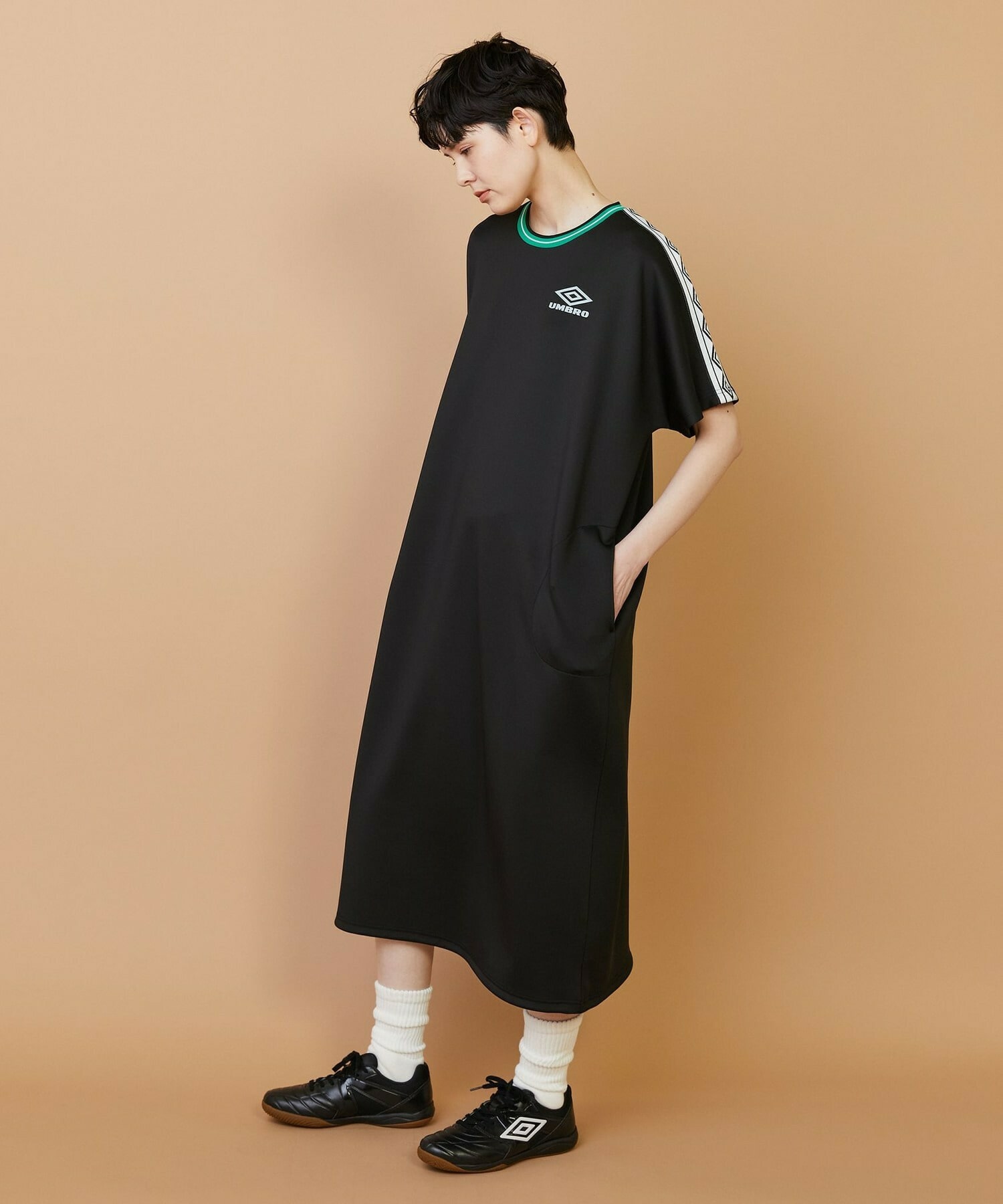 【FRAPBOIS】UMBRO ONE-PIECE 詳細画像 ブラック 14