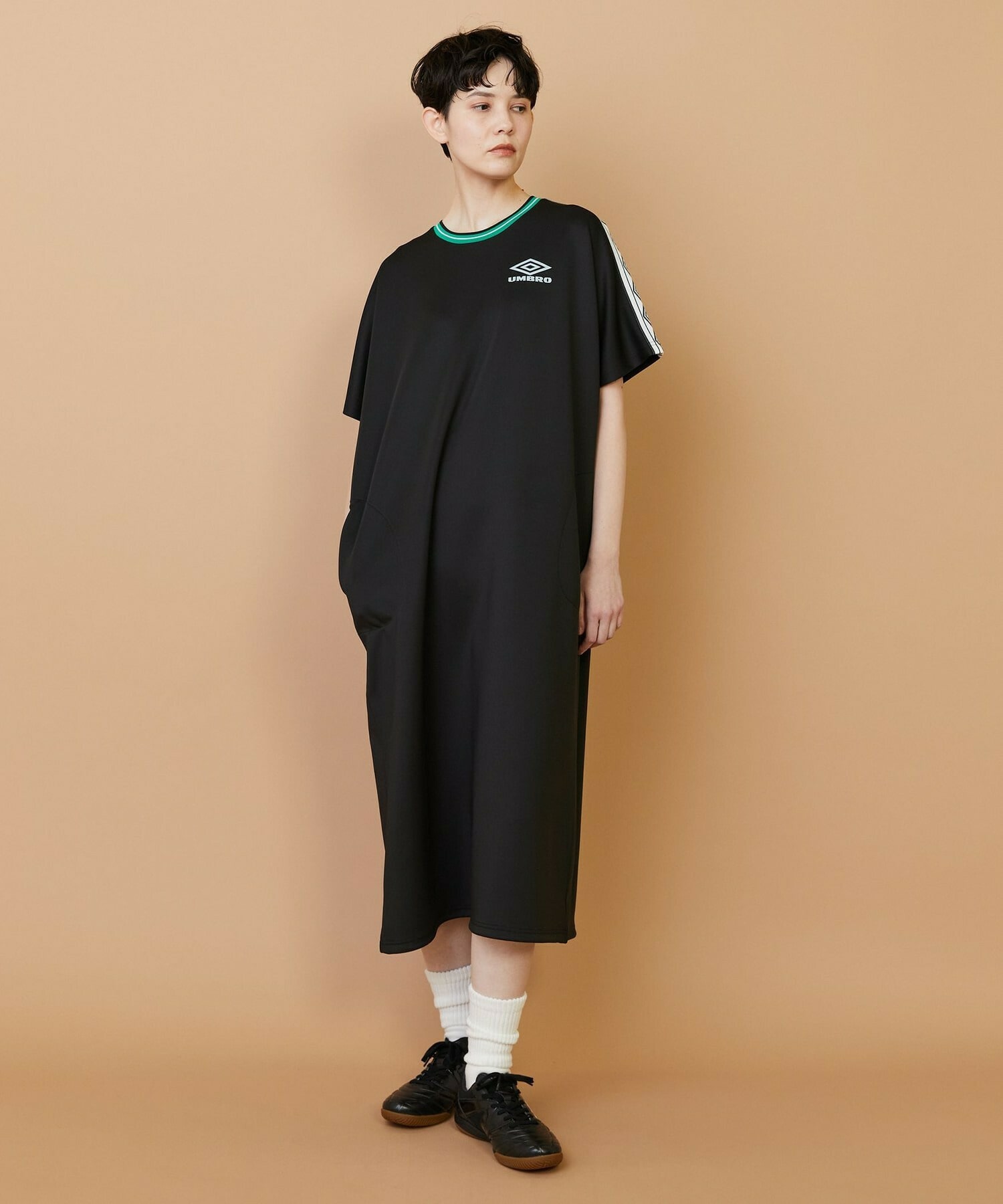 【FRAPBOIS】UMBRO ONE-PIECE 詳細画像 ブラック 15