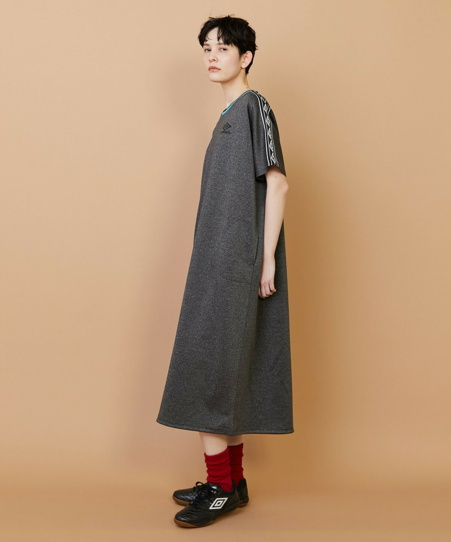 【FRAPBOIS】UMBRO ONE-PIECE 詳細画像 ブラック 3