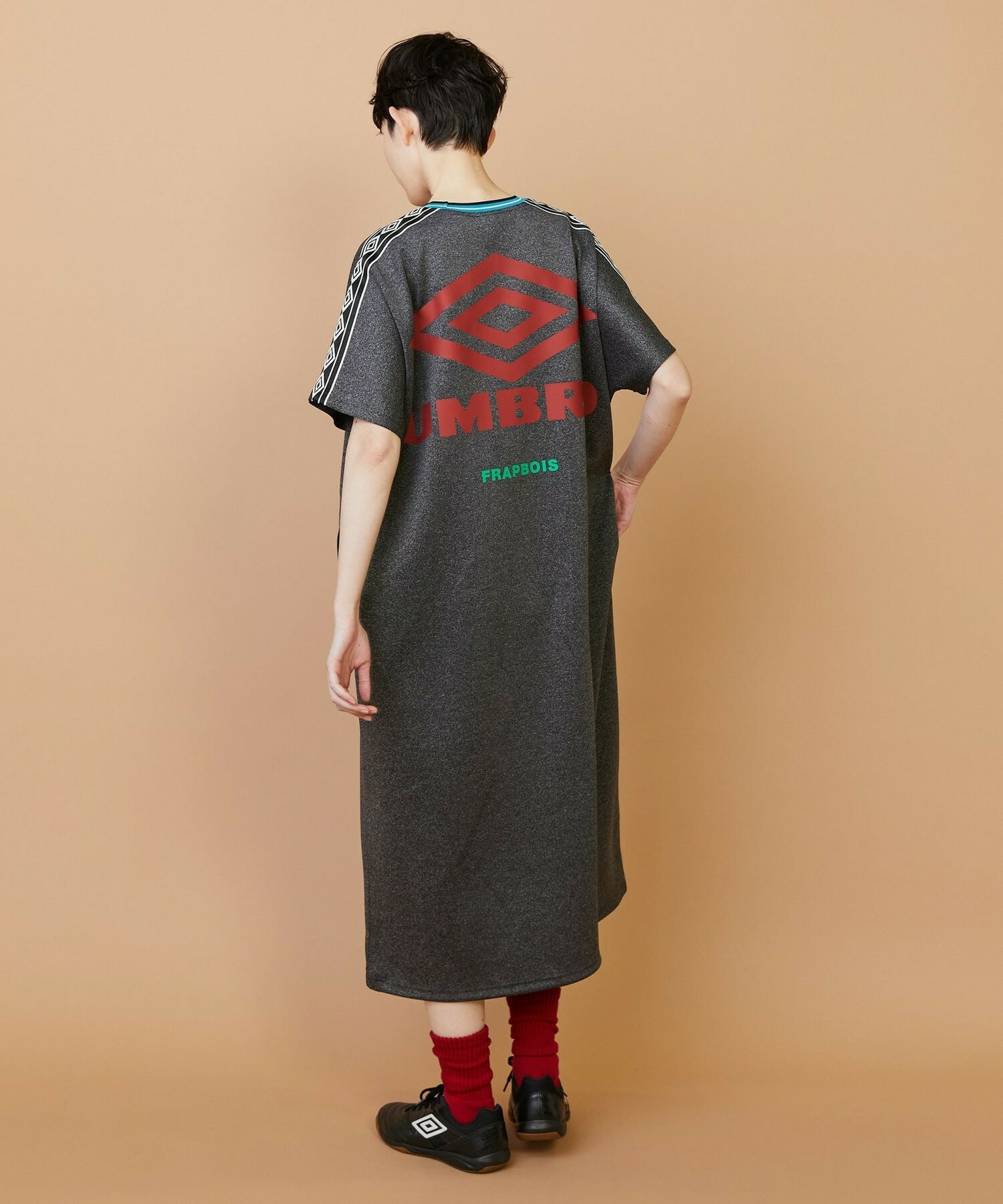 【FRAPBOIS】UMBRO ONE-PIECE 詳細画像 ブラック 4