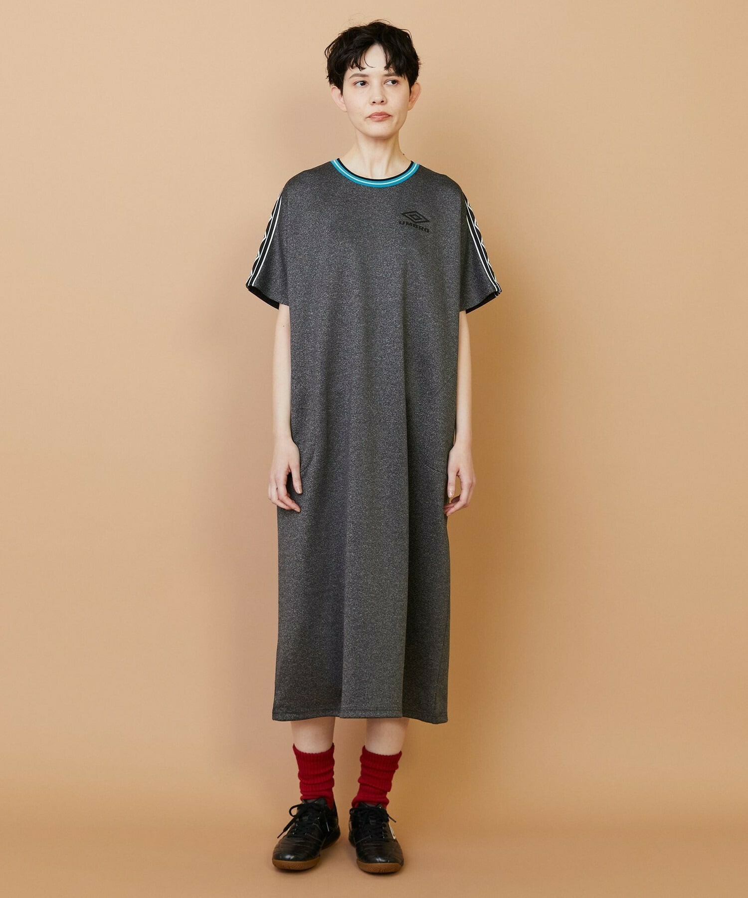 【FRAPBOIS】UMBRO ONE-PIECE 詳細画像 ブラック 5