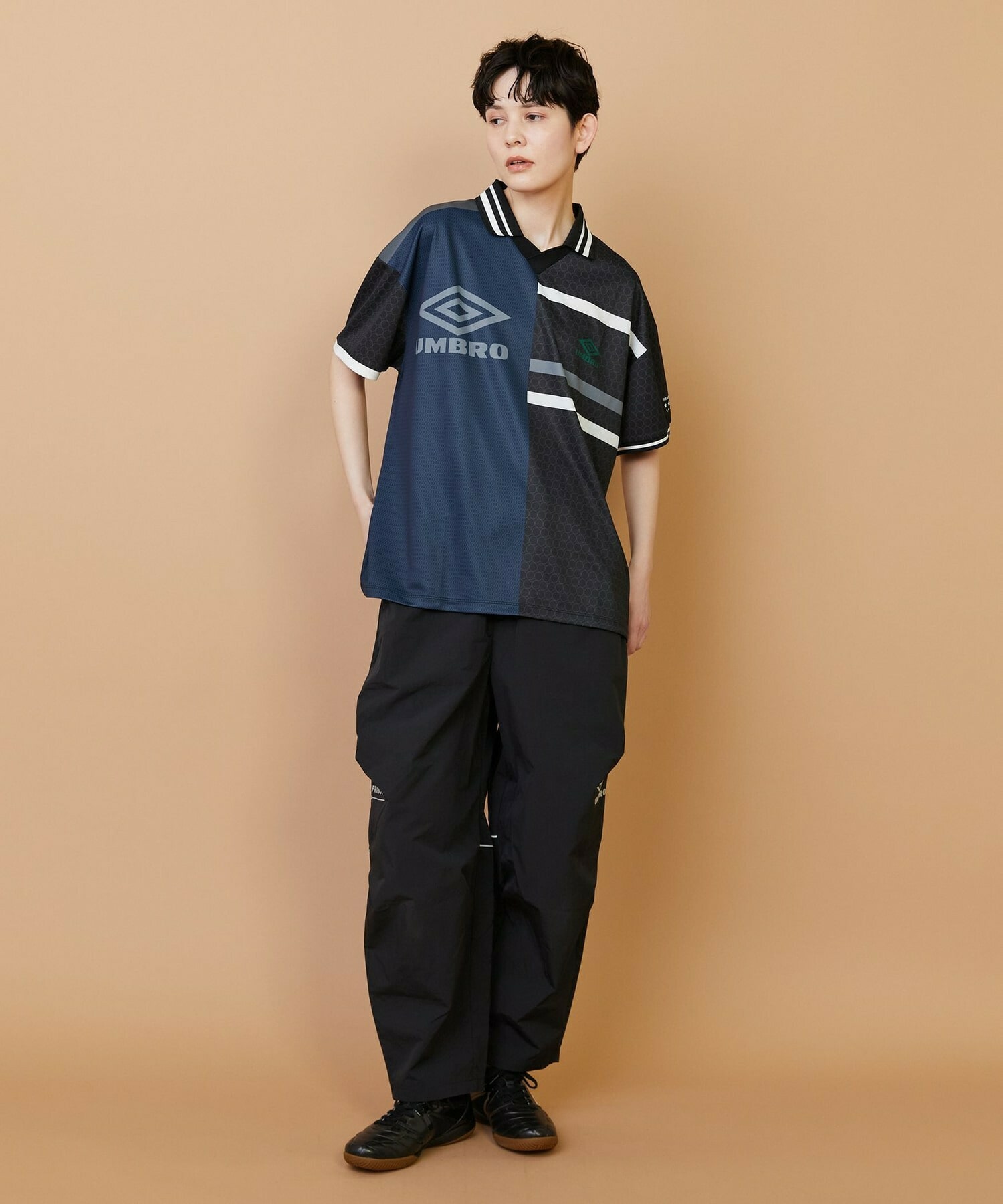 【FRAPBOIS】UMBRO TRACK-PANTS 詳細画像 ブラック 17
