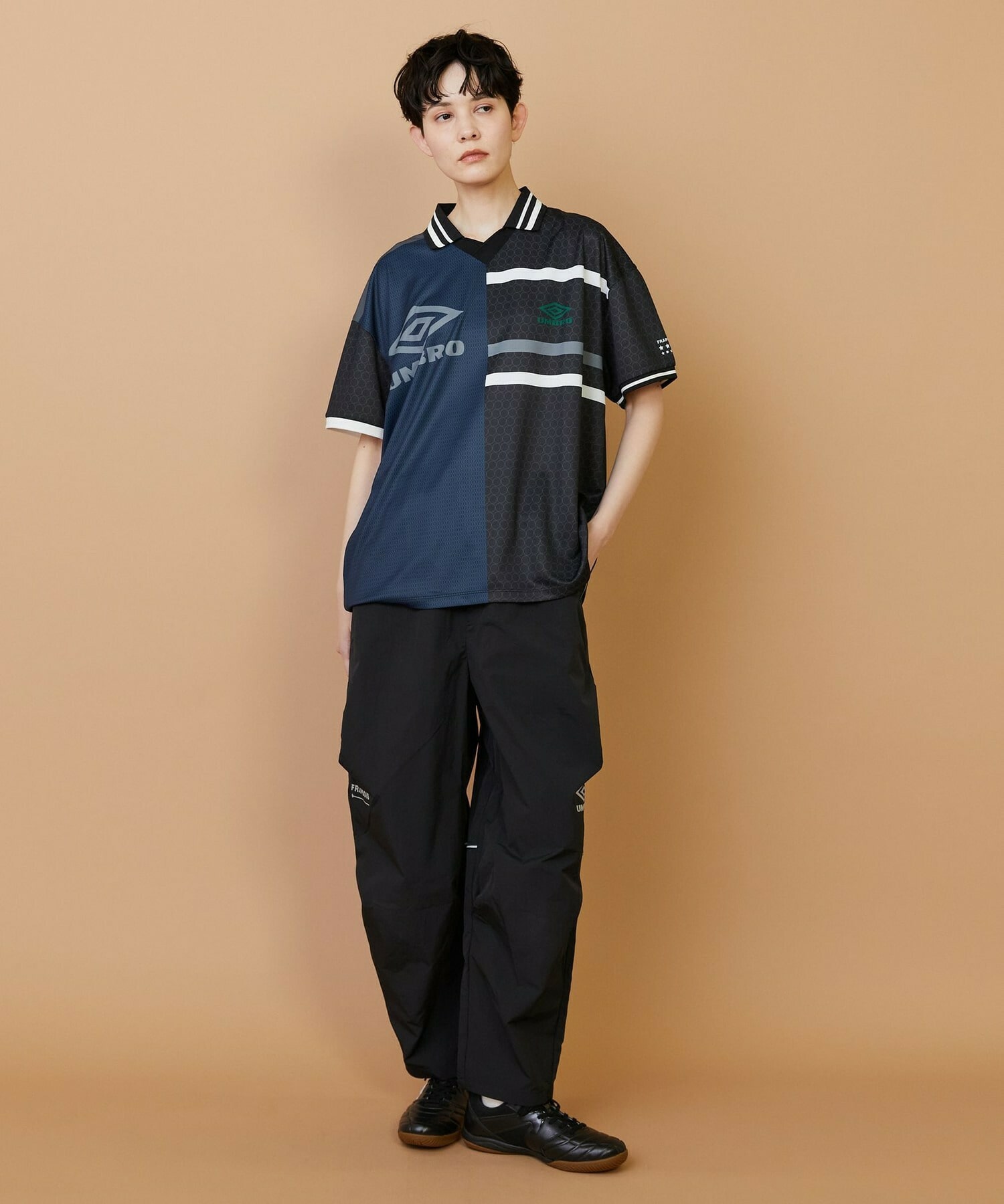 【FRAPBOIS】UMBRO TRACK-PANTS 詳細画像 ブラック 22