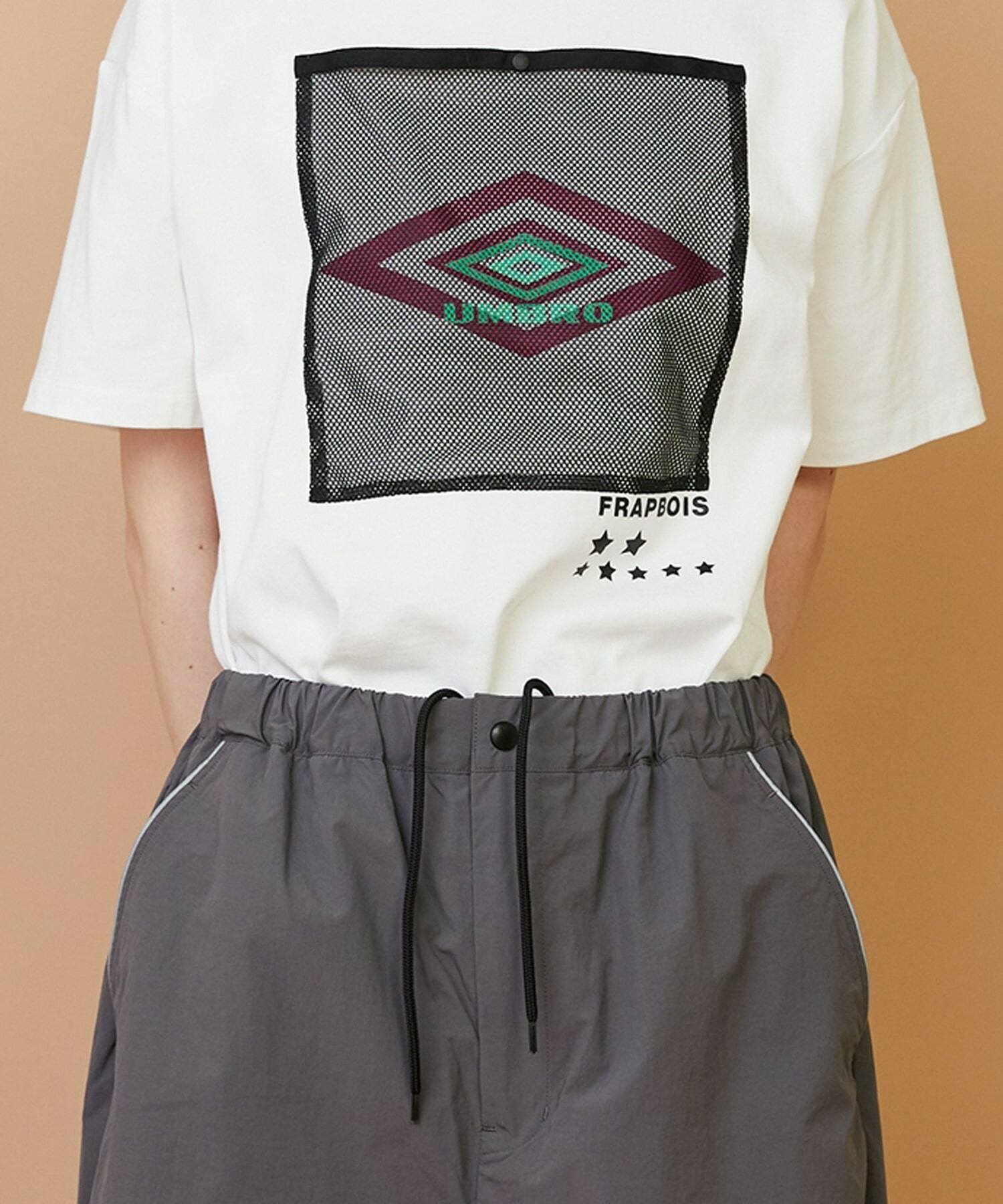 【FRAPBOIS】UMBRO TRACK-PANTS 詳細画像 ブラック 7