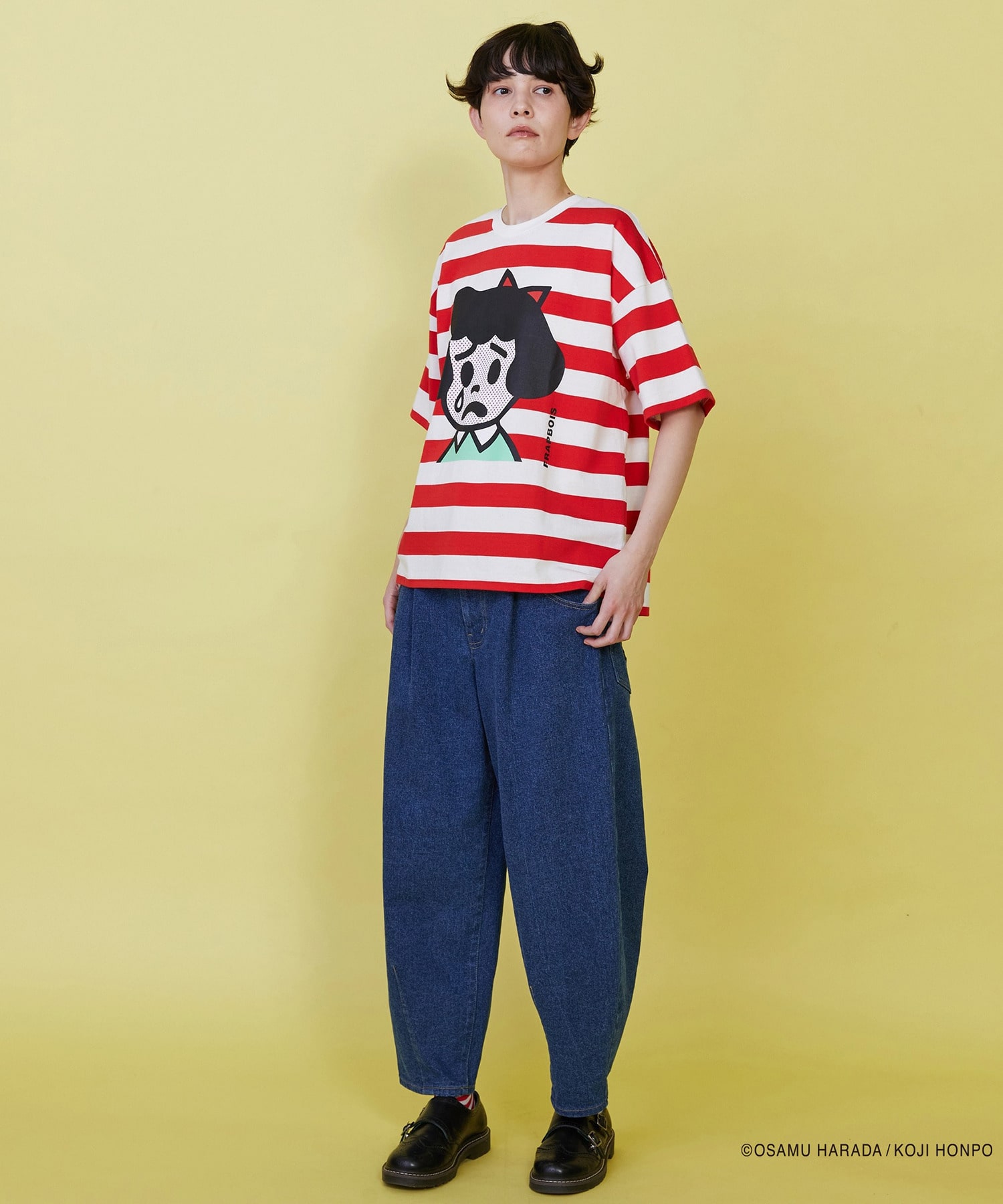 【FRAPBOIS】OSAMU GOODS フェイスT 詳細画像 レッド 29