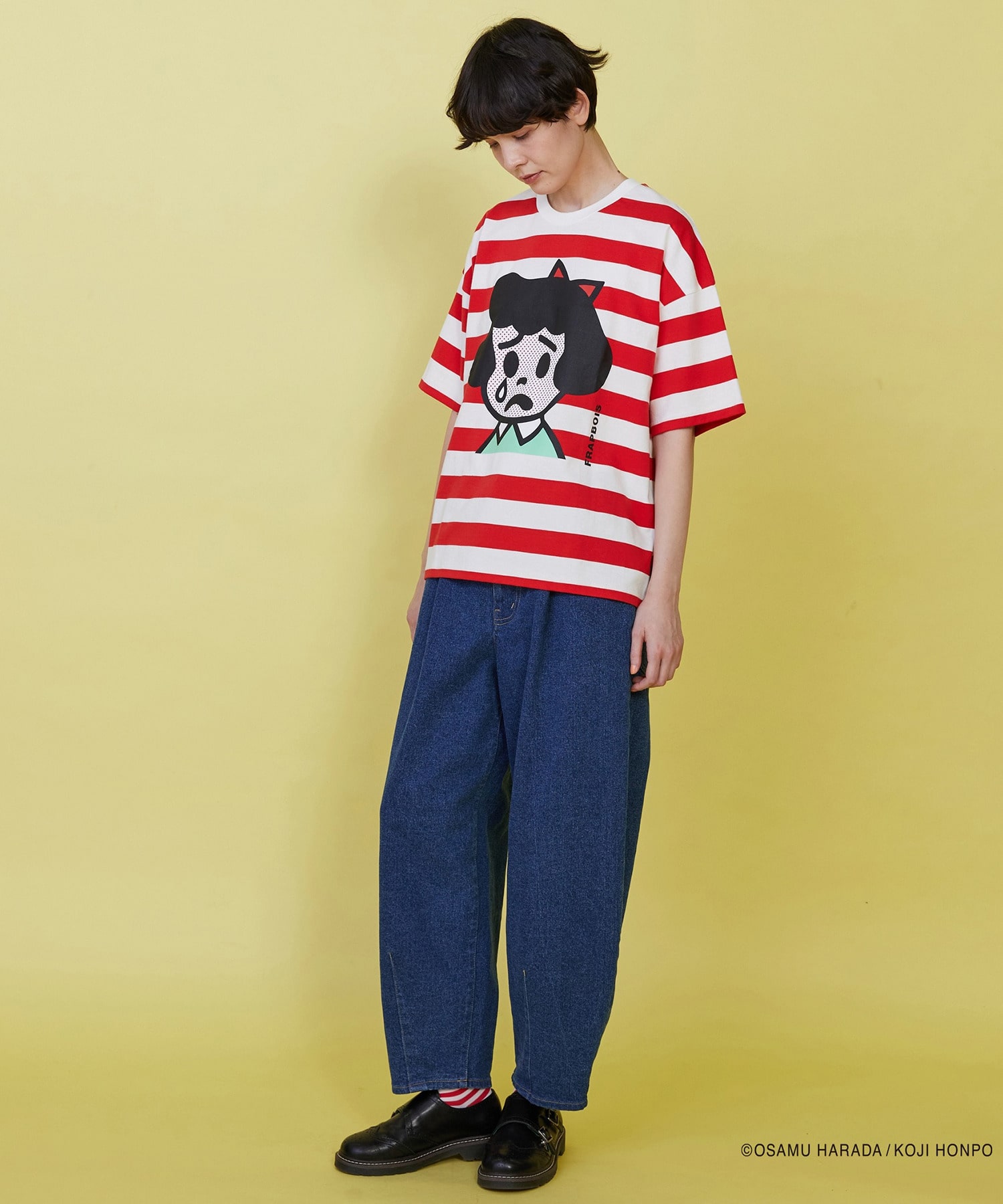 【FRAPBOIS】OSAMU GOODS フェイスT 詳細画像 レッド 30