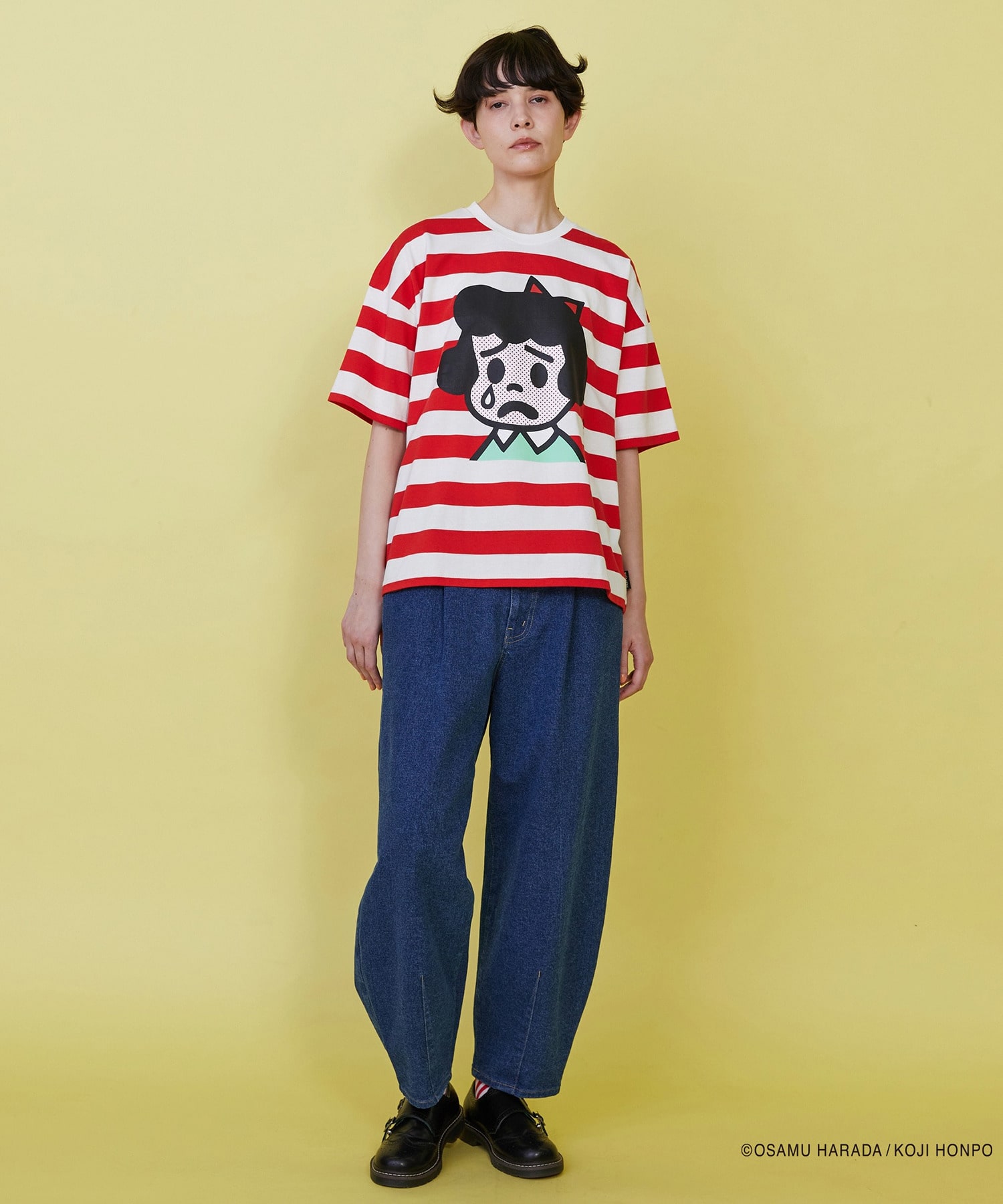 【FRAPBOIS】OSAMU GOODS フェイスT 詳細画像 レッド 31