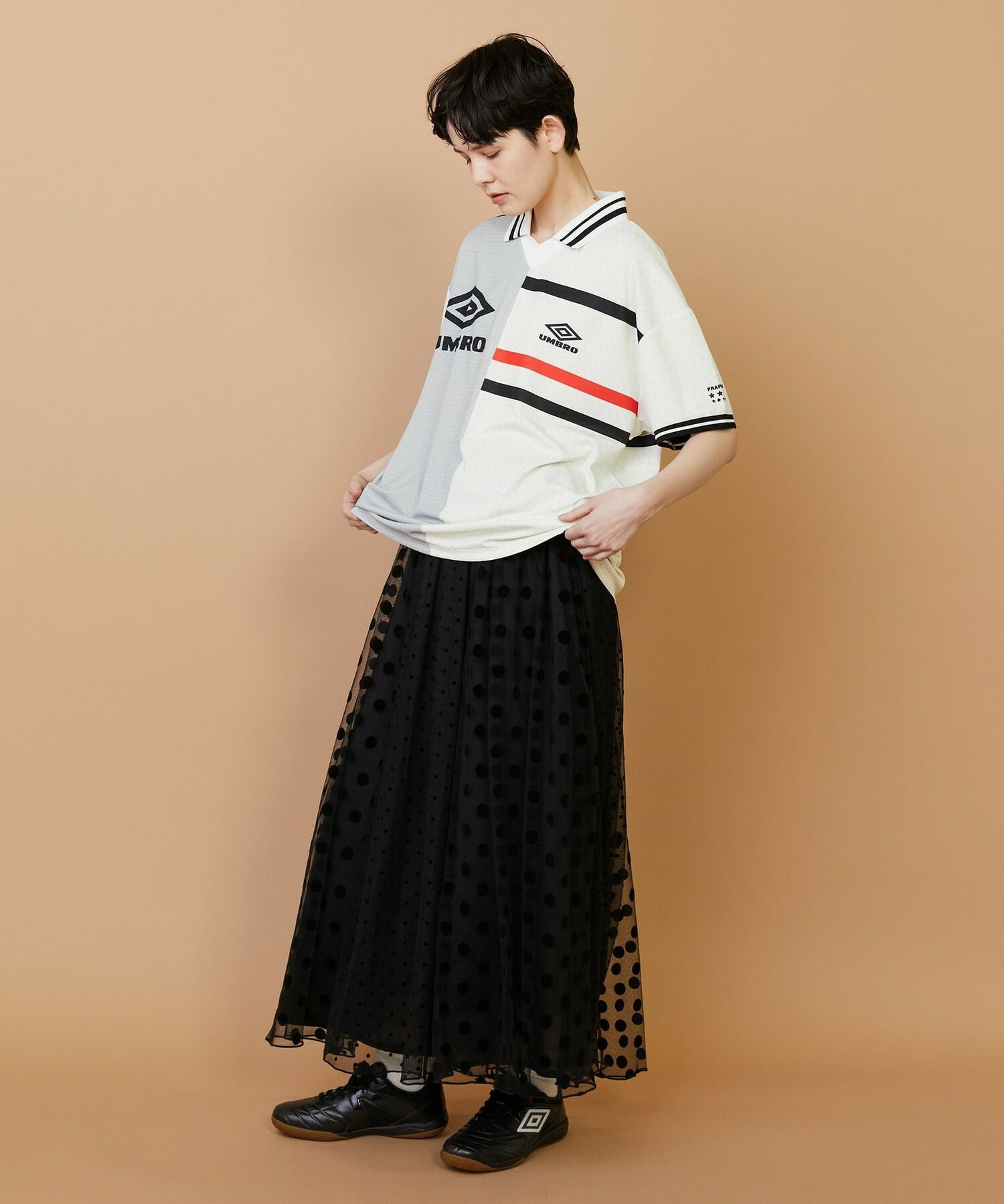 【FRAPBOIS】UMBRO GAME-SHIRT 詳細画像 ホワイト 13