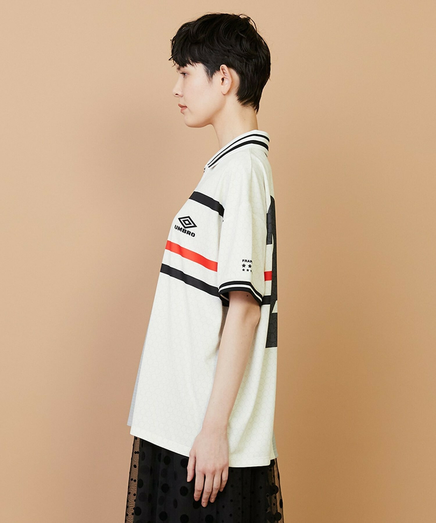 【FRAPBOIS】UMBRO GAME-SHIRT 詳細画像 ホワイト 6