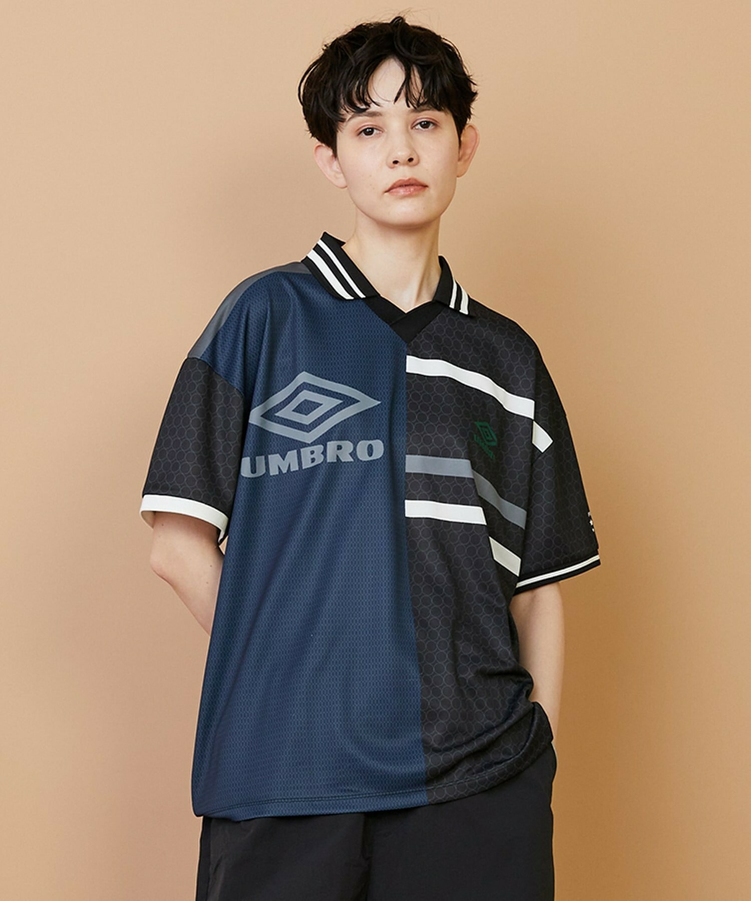 【FRAPBOIS】UMBRO GAME-SHIRT 詳細画像 ブラック 3