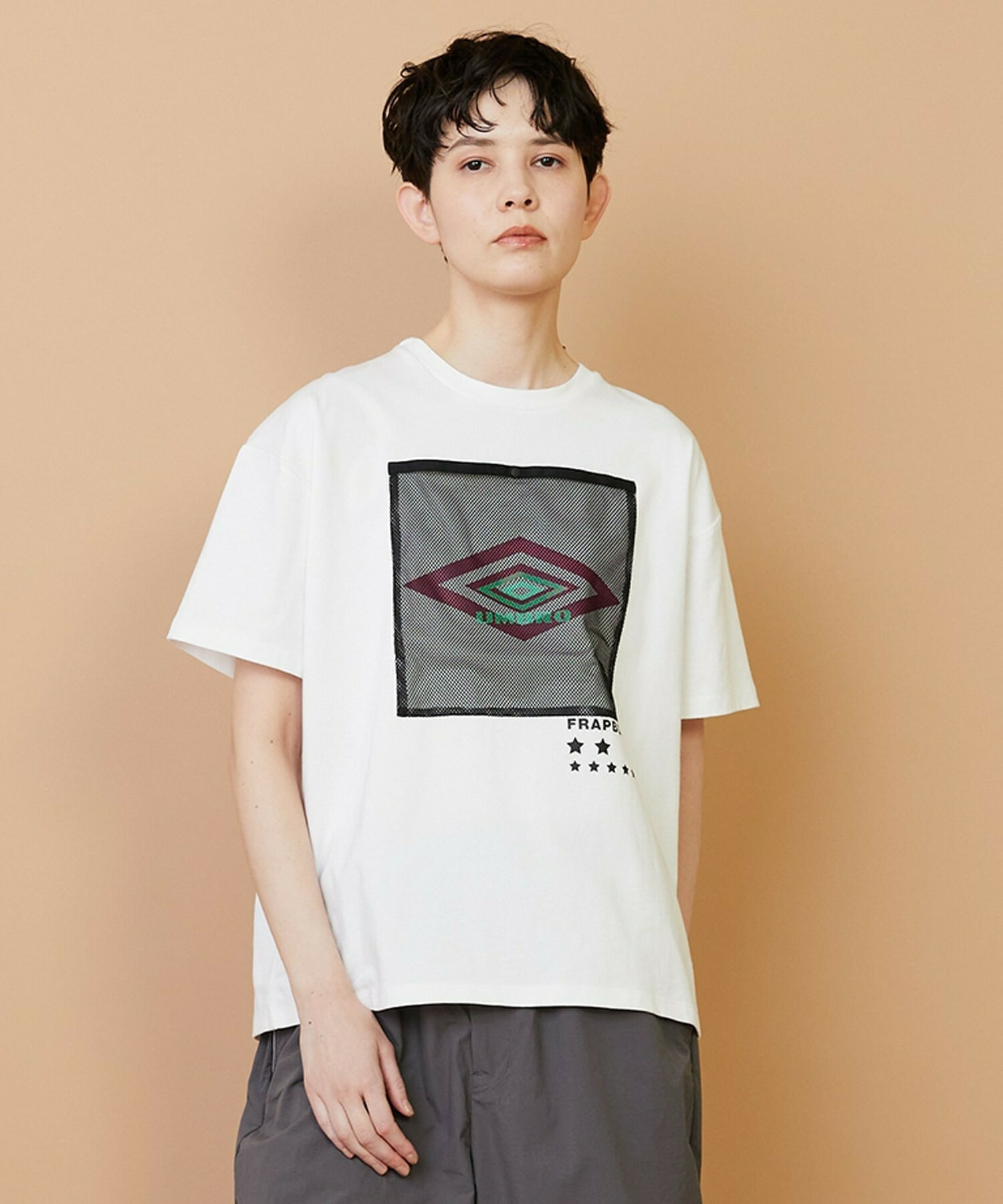 【FRAPBOIS】UMBRO TEE-SHIRT 詳細画像 ホワイト 11