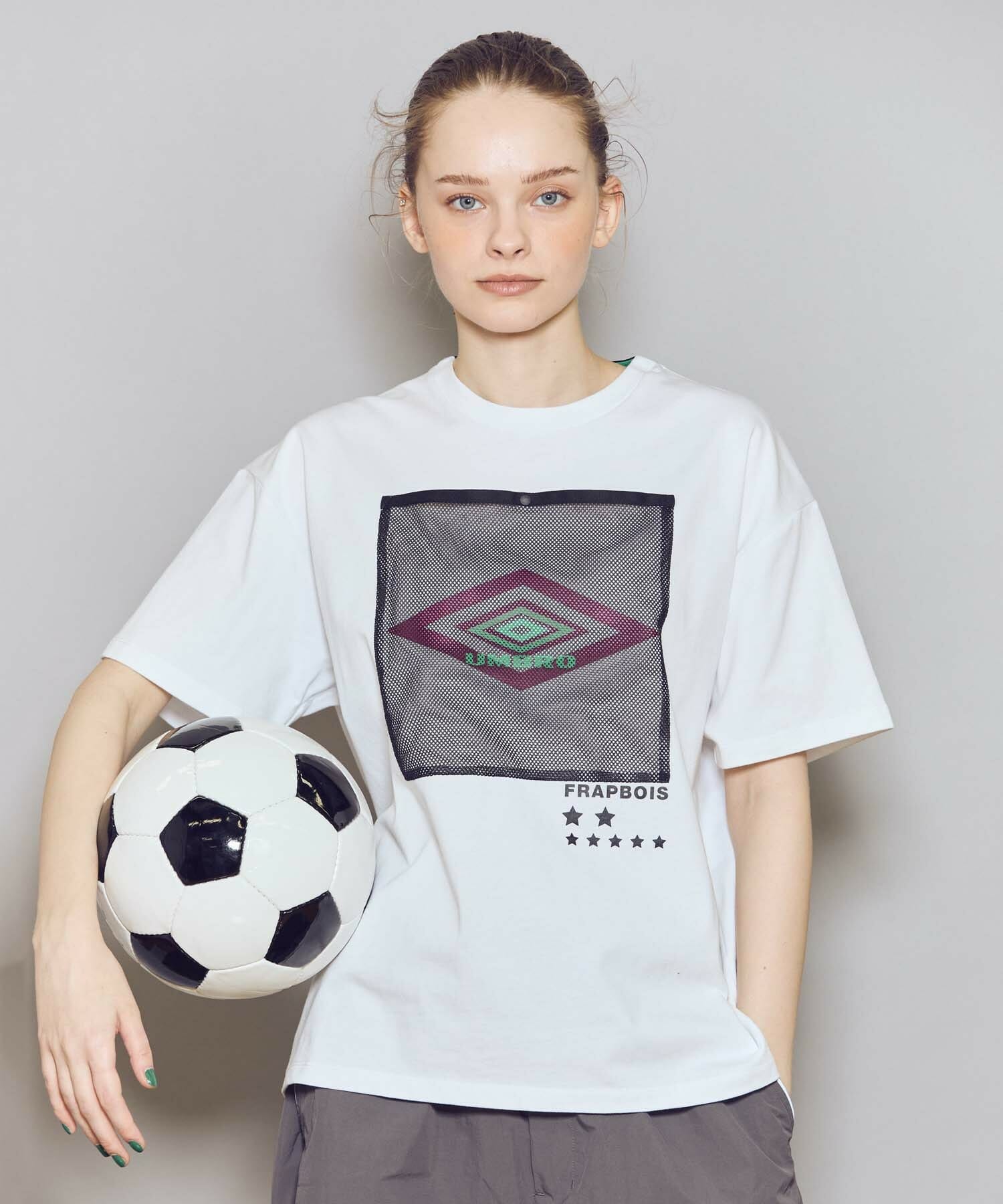 【FRAPBOIS】UMBRO TEE-SHIRT 詳細画像 ホワイト 1