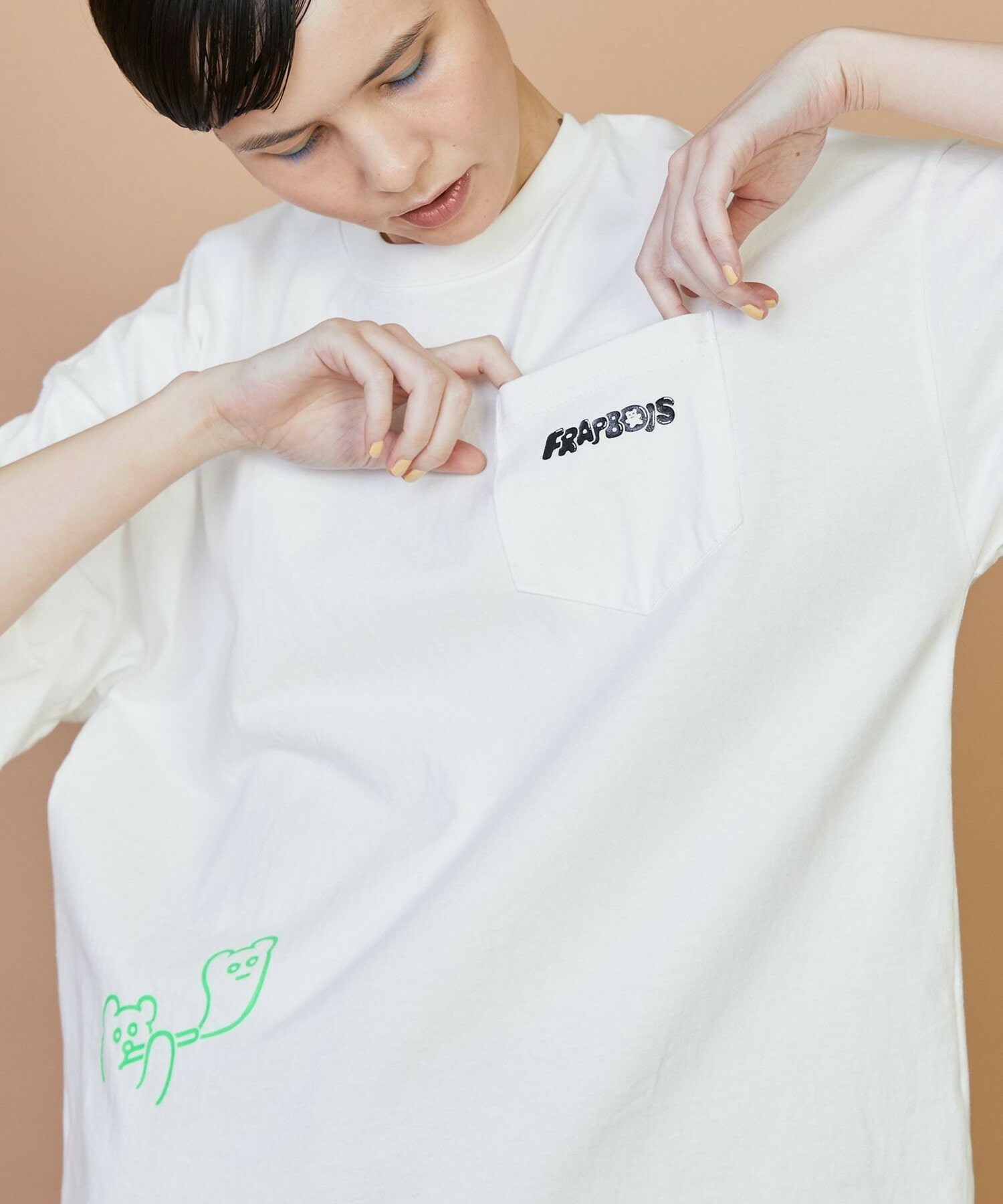 【FRAPBOIS】T.A. T（Bear Yen） 詳細画像 ホワイト 3
