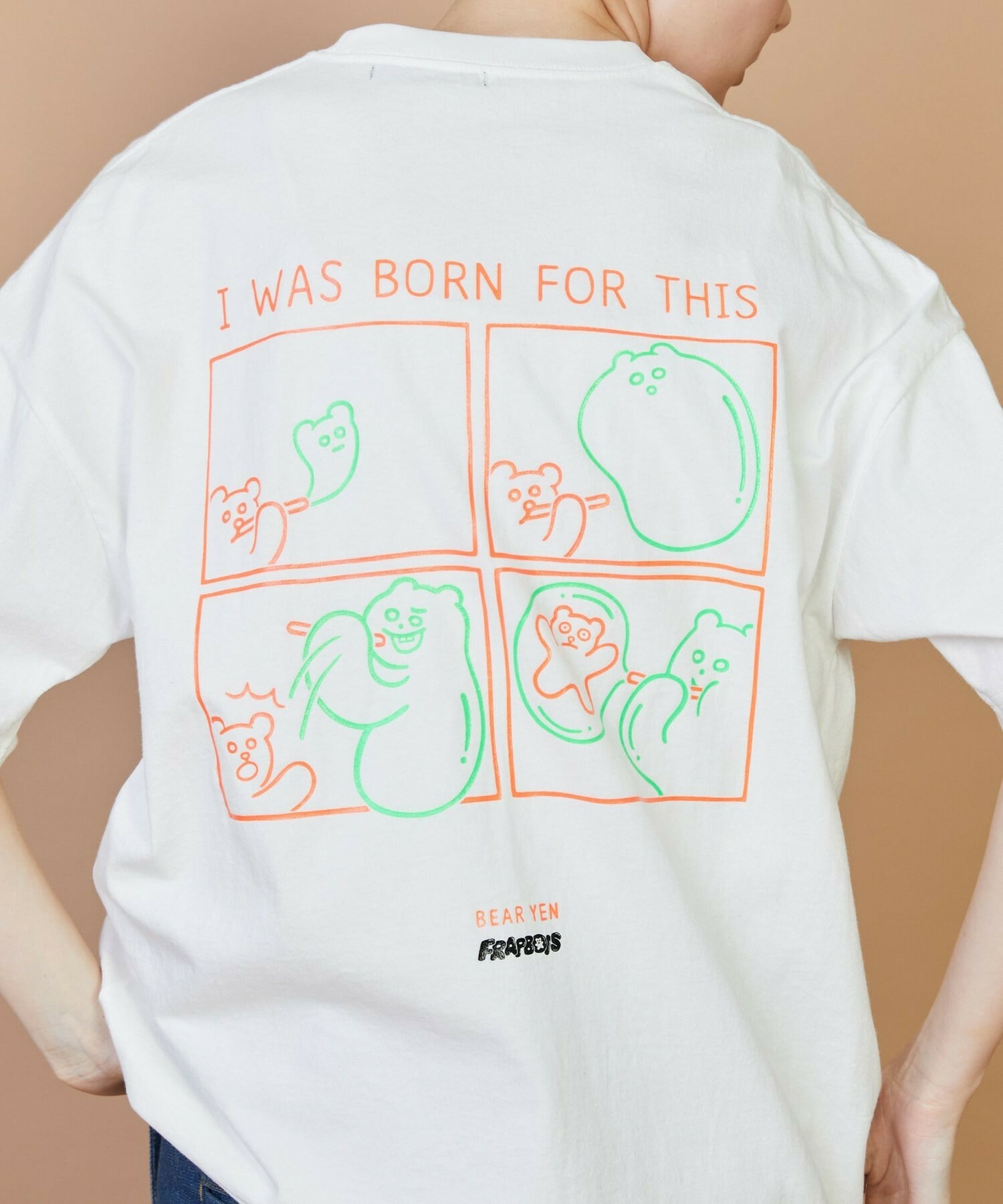【FRAPBOIS】T.A. T（Bear Yen） 詳細画像 ホワイト 4