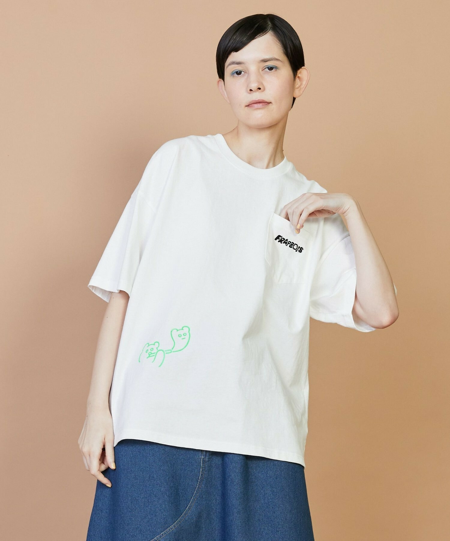 【FRAPBOIS】T.A. T（Bear Yen） 詳細画像 ホワイト 1