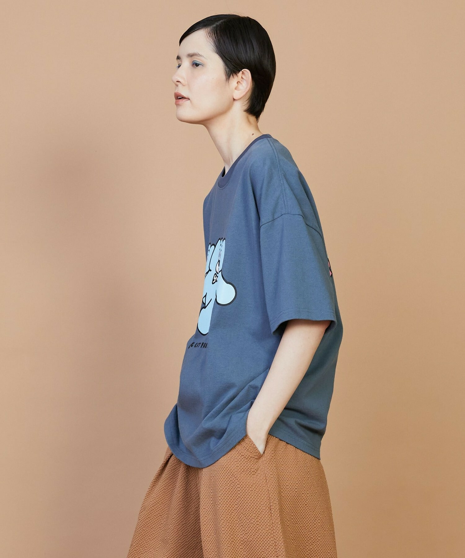 【FRAPBOIS】T.A. T（DUMPLING CAT FAMILY） 詳細画像 ブルー 1