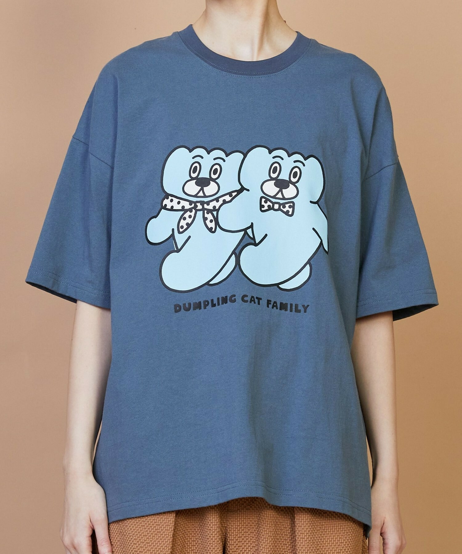 【FRAPBOIS】T.A. T（DUMPLING CAT FAMILY） 詳細画像 ブルー 4