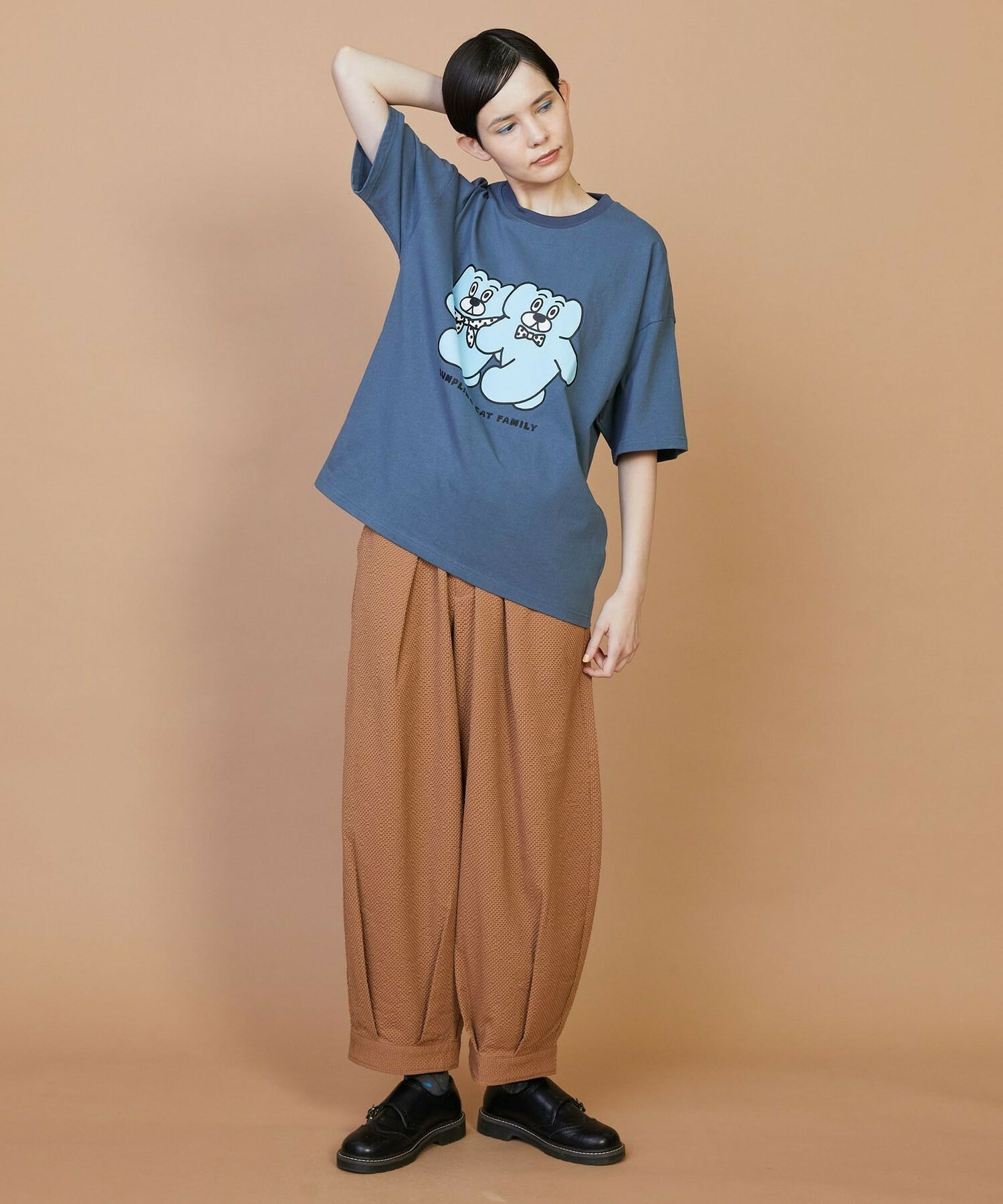 【FRAPBOIS】T.A. T（DUMPLING CAT FAMILY） 詳細画像 ブルー 7