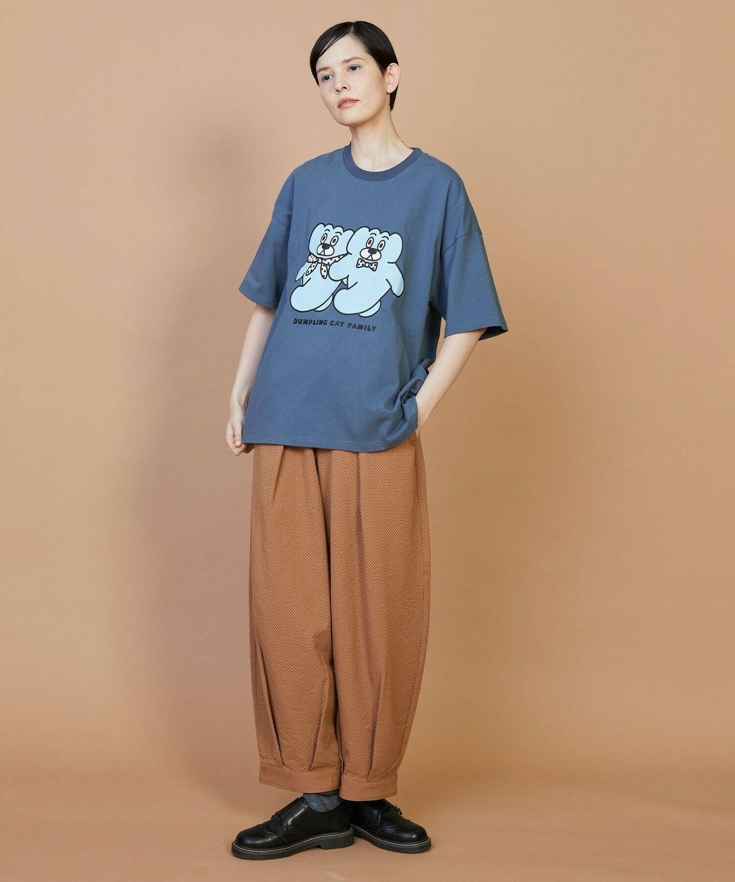 【FRAPBOIS】T.A. T（DUMPLING CAT FAMILY） 詳細画像 ブルー 8