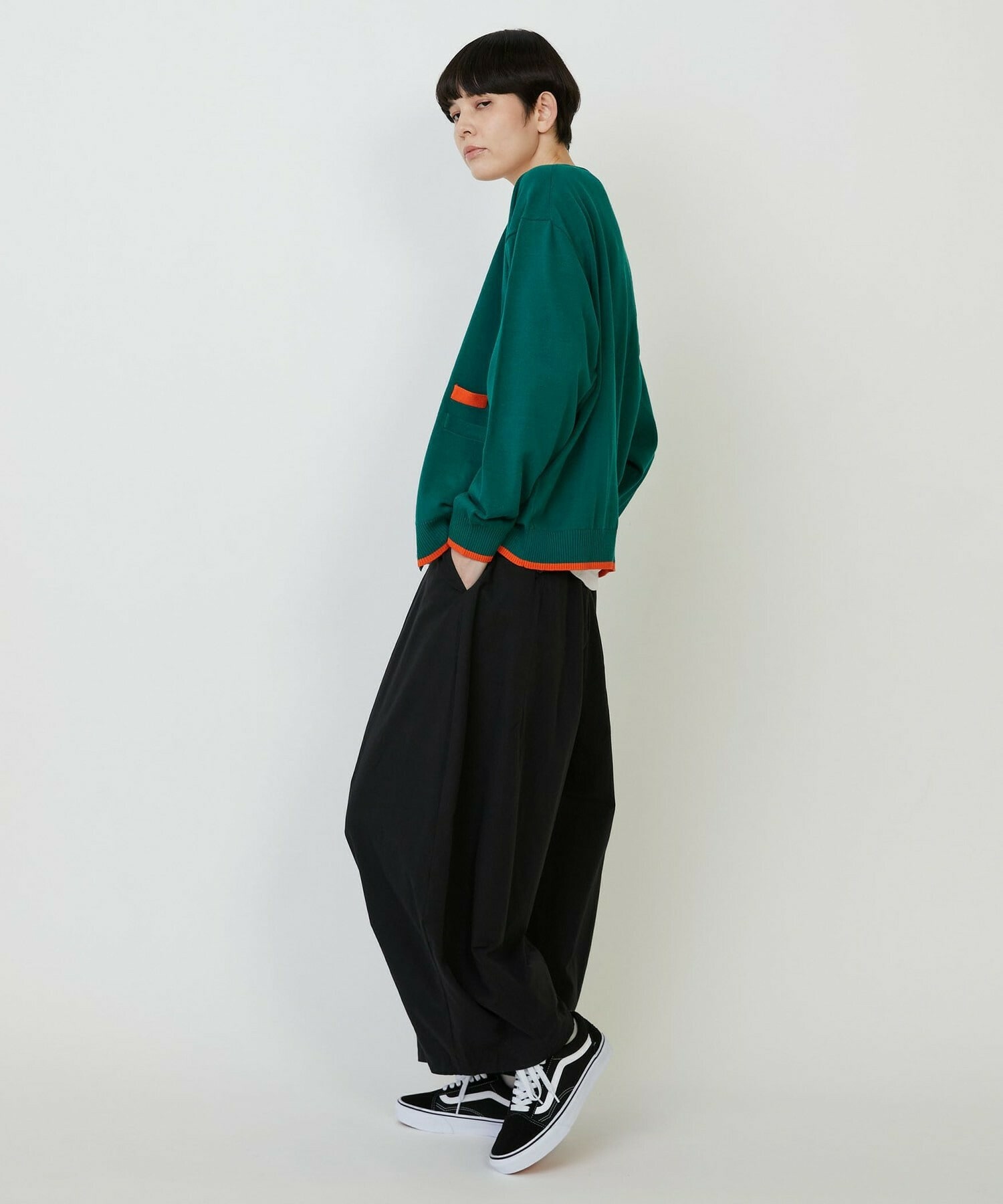 【FRAPBOIS PARK】ニュードライカーデ 詳細画像 ネイビー 13