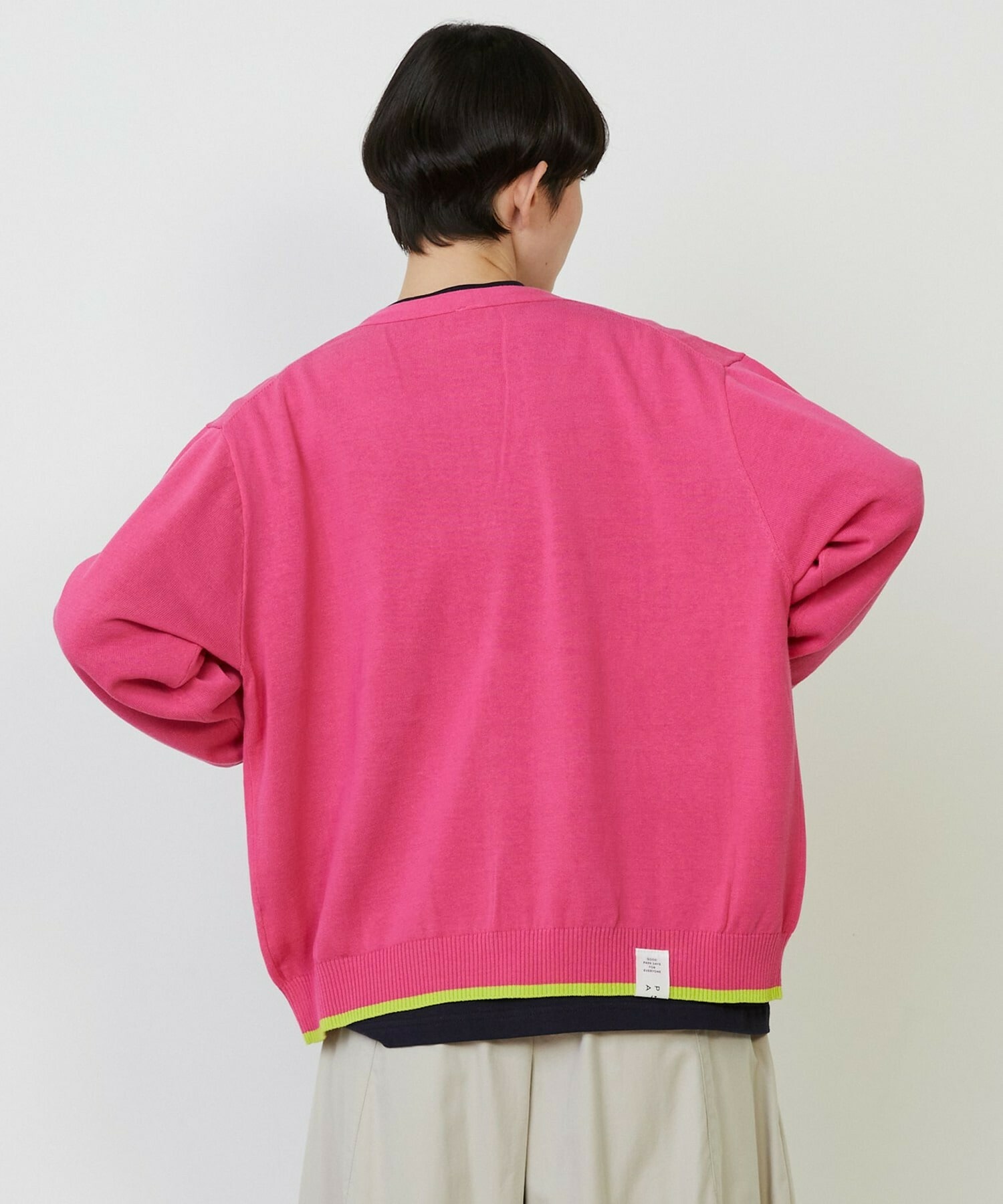 【FRAPBOIS PARK】ニュードライカーデ 詳細画像 ネイビー 2