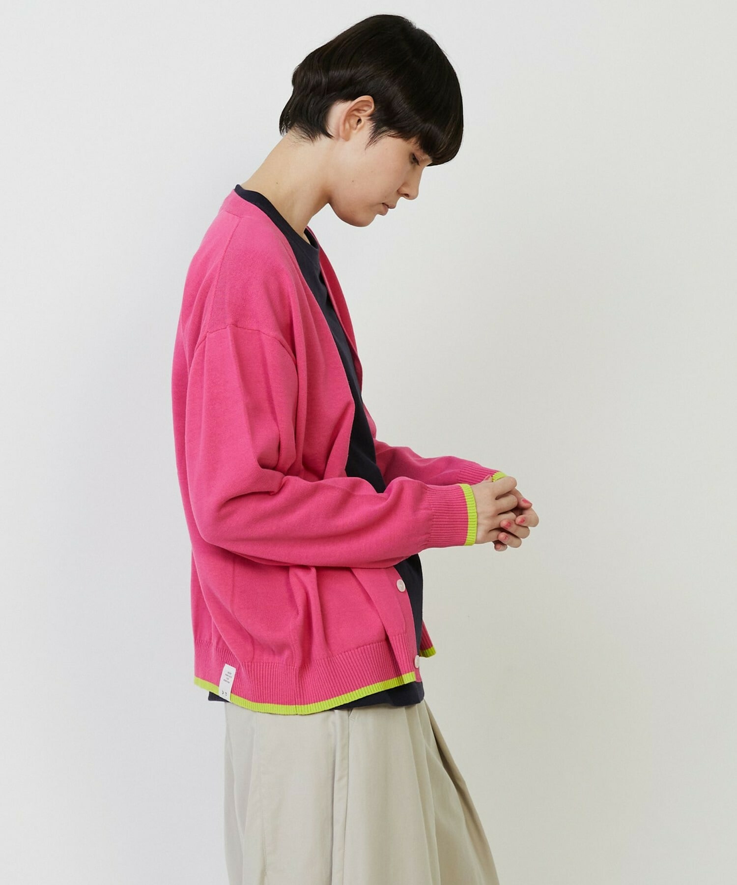 【FRAPBOIS PARK】ニュードライカーデ 詳細画像 ネイビー 3