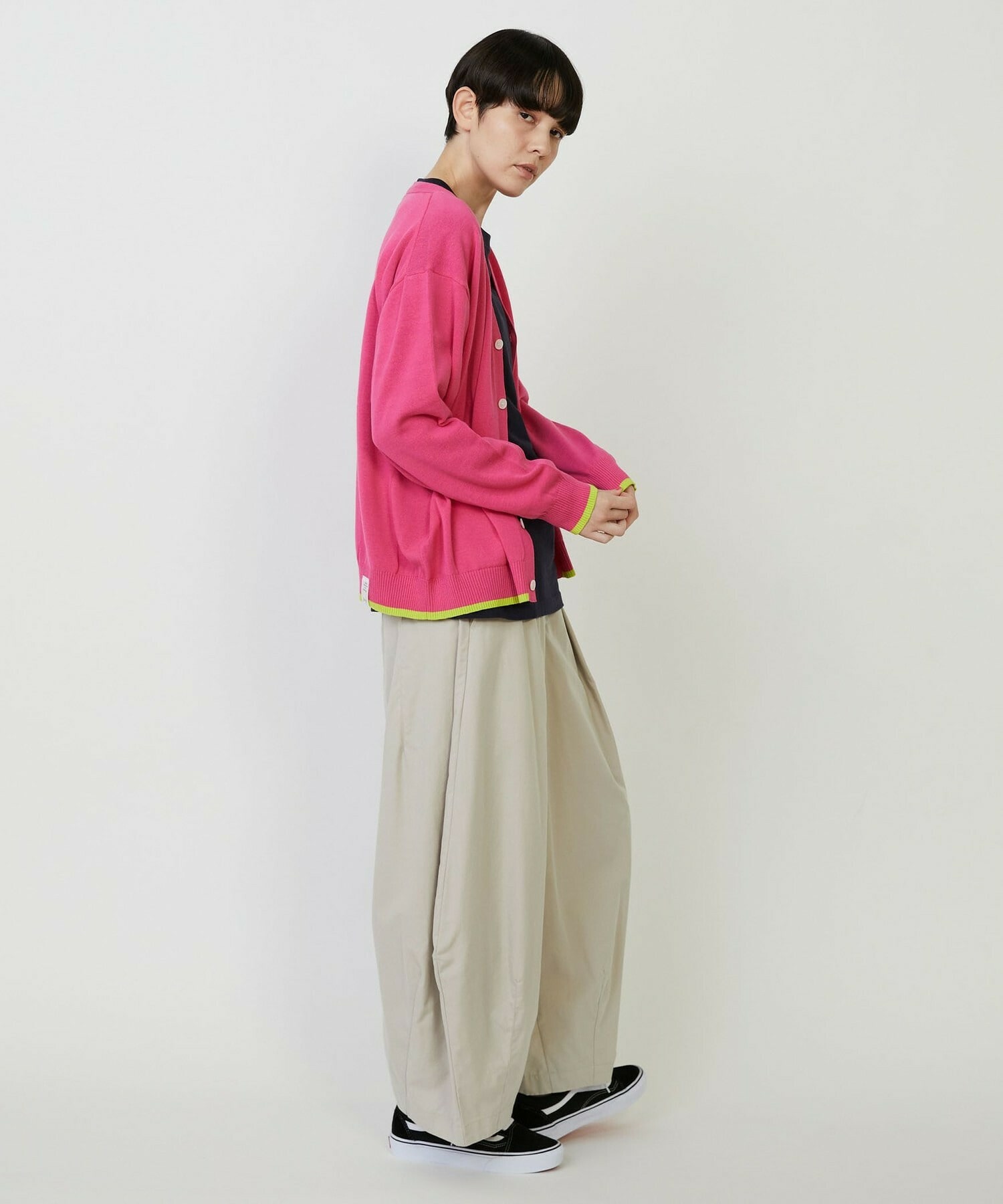 【FRAPBOIS PARK】ニュードライカーデ 詳細画像 ネイビー 8