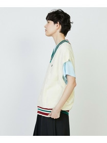 【FRAPBOIS PARK】ニットベスト 詳細画像 チャコールグレー 1