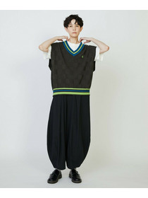 【FRAPBOIS PARK】ニットベスト 詳細画像 チャコールグレー 13