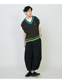 【FRAPBOIS PARK】ニットベスト 詳細画像 チャコールグレー 14