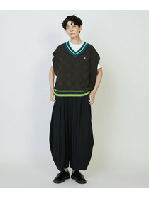 【FRAPBOIS PARK】ニットベスト 詳細画像 チャコールグレー 16